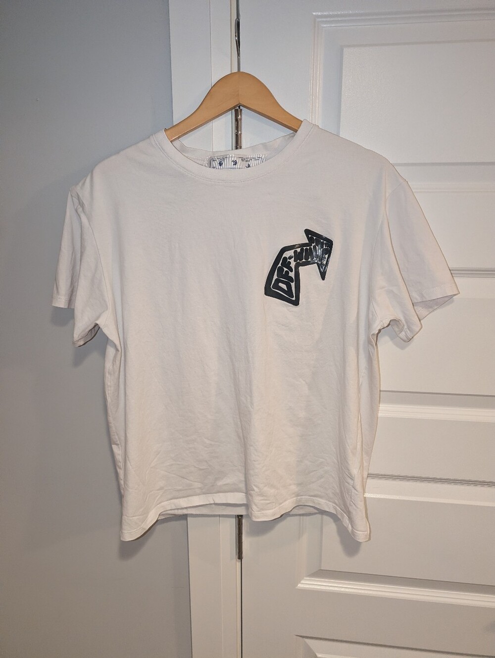Off-White White Crewneck Tee